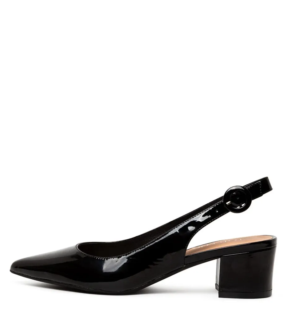Abigale Black Patent Leather