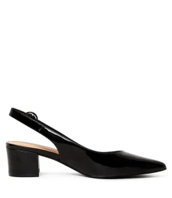 Abigale Black Patent Leather