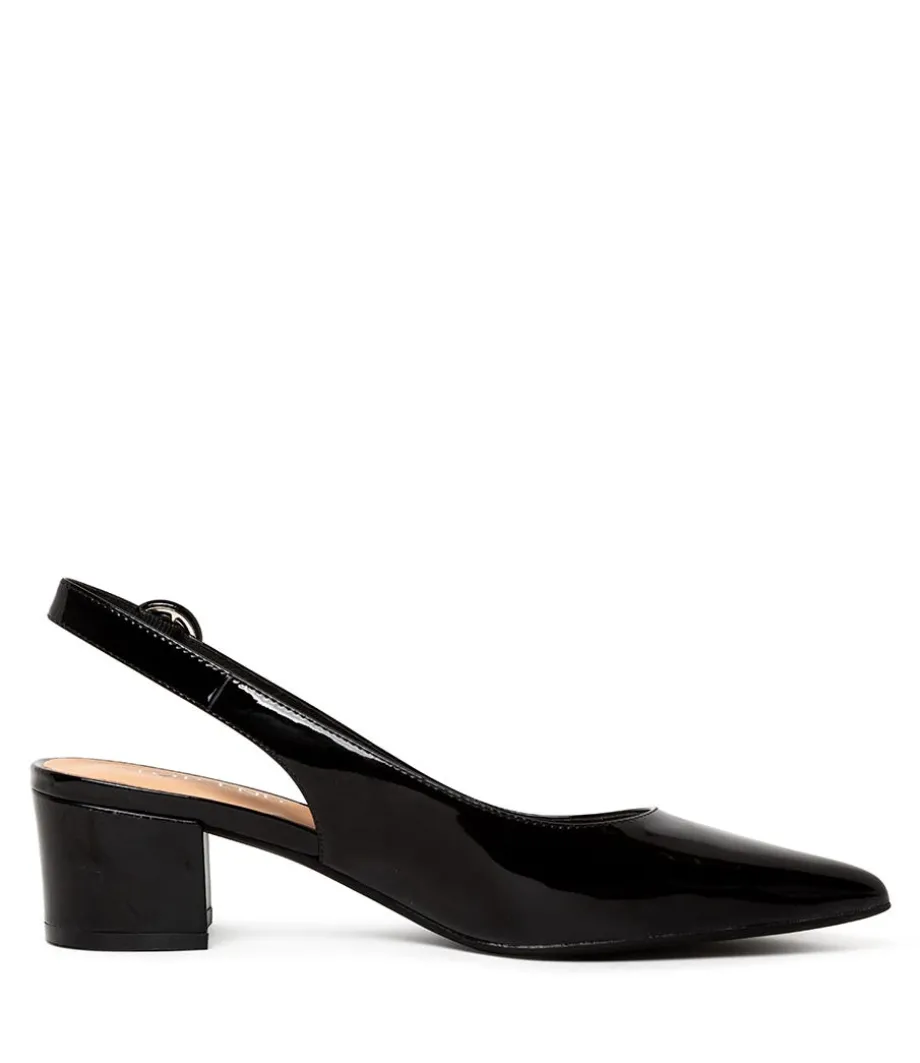 Abigale Black Patent Leather