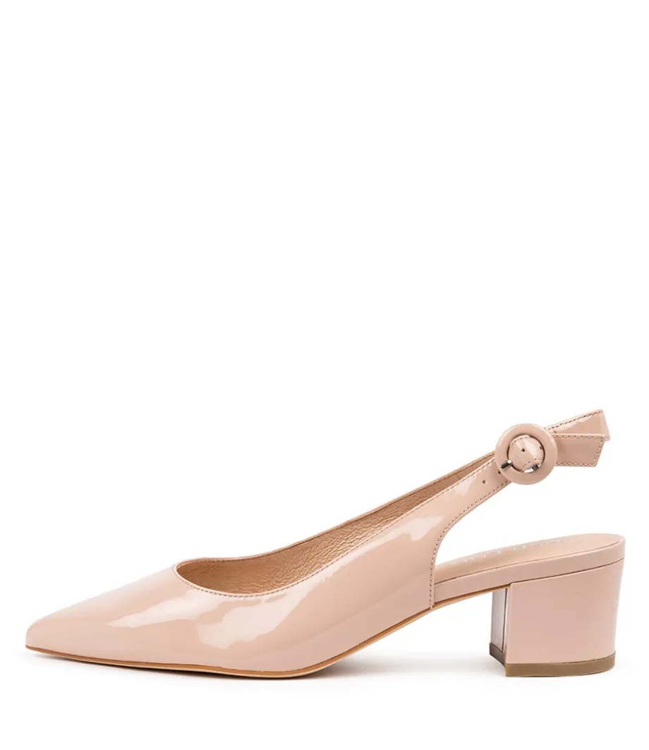 Abigale Nude Patent Leather