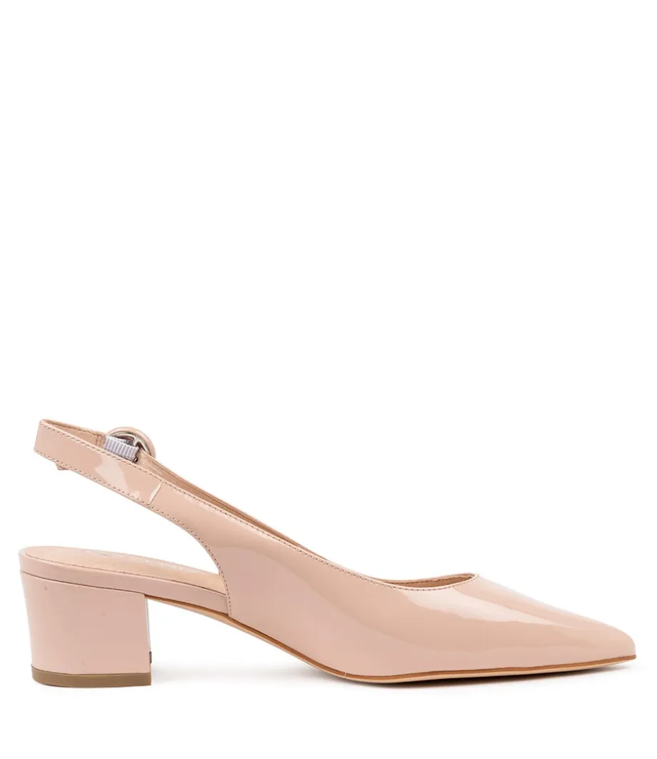 Abigale Nude Patent Leather