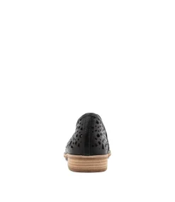 Addah Lrg Navy Leather Loafers
