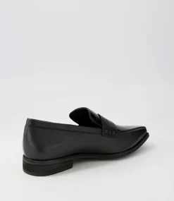 Agape Black Patent Leather Loafers