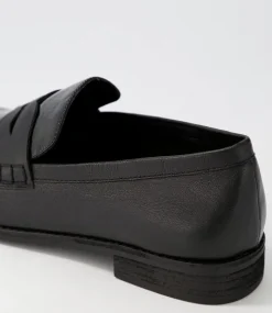 Agape Black Patent Leather Loafers