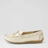 Alabama Sport 12 Platin Leather Flat Shoes