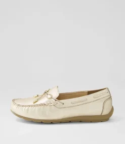 Alabama Sport 12 Platin Leather Flat Shoes