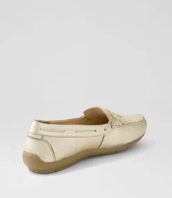 Alabama Sport 12 Platin Leather Flat Shoes