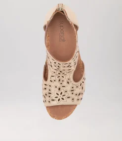 Albert Platinum Leather Espadrilles