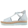 Alexys Denim Leather Espadrilles