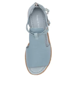 Alexys Denim Leather Sandals