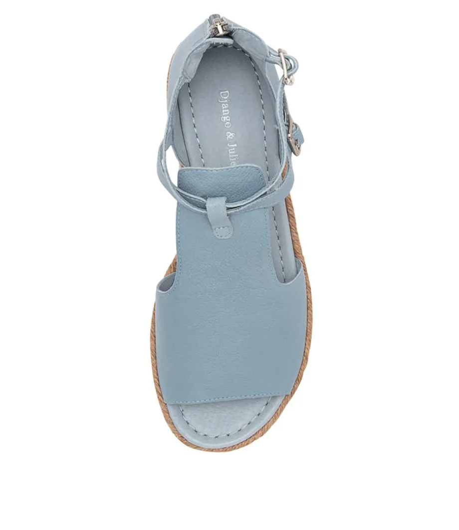 Alexys Denim Leather Sandals