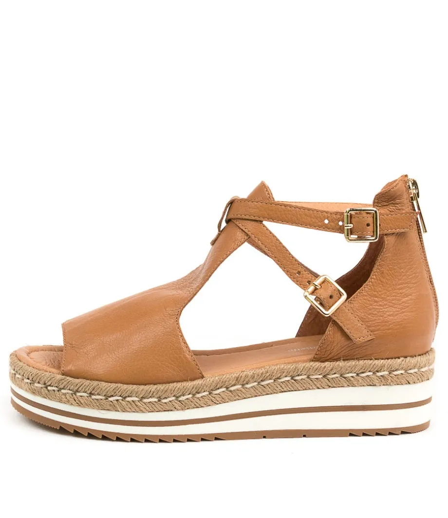 Alexys Dk Tan Leather