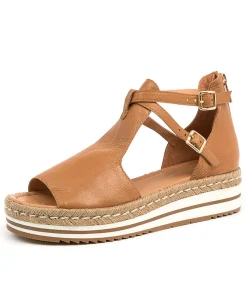 Alexys Dk Tan Leather