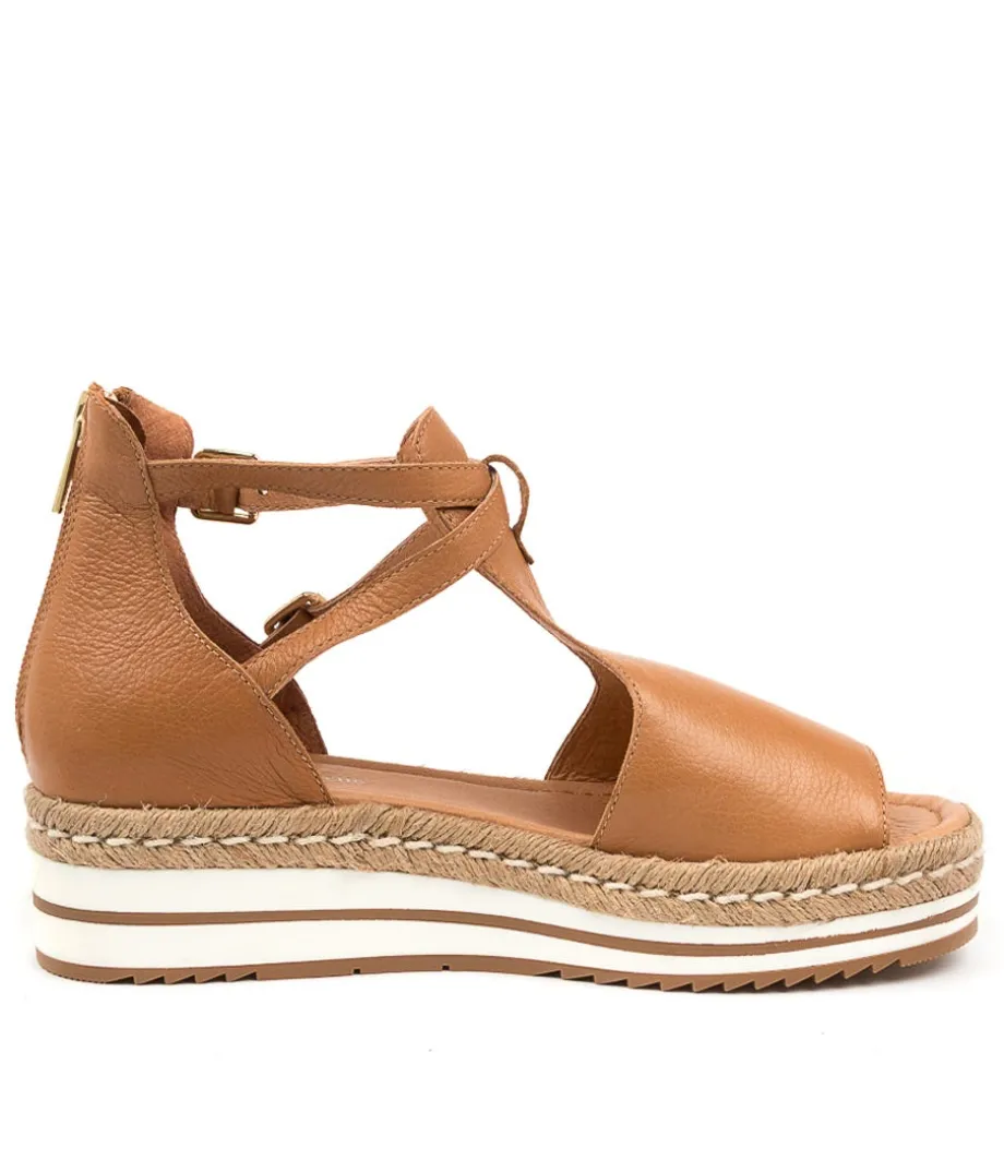 Alexys Dk Tan Leather