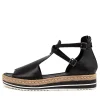 Alexys Lrg Black Leather
