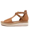 Alexys Lrg Dk Tan Leather