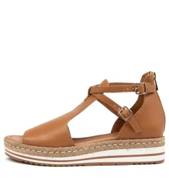 Alexys Lrg Dk Tan Leather