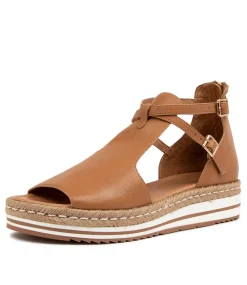 Alexys Lrg Dk Tan Leather