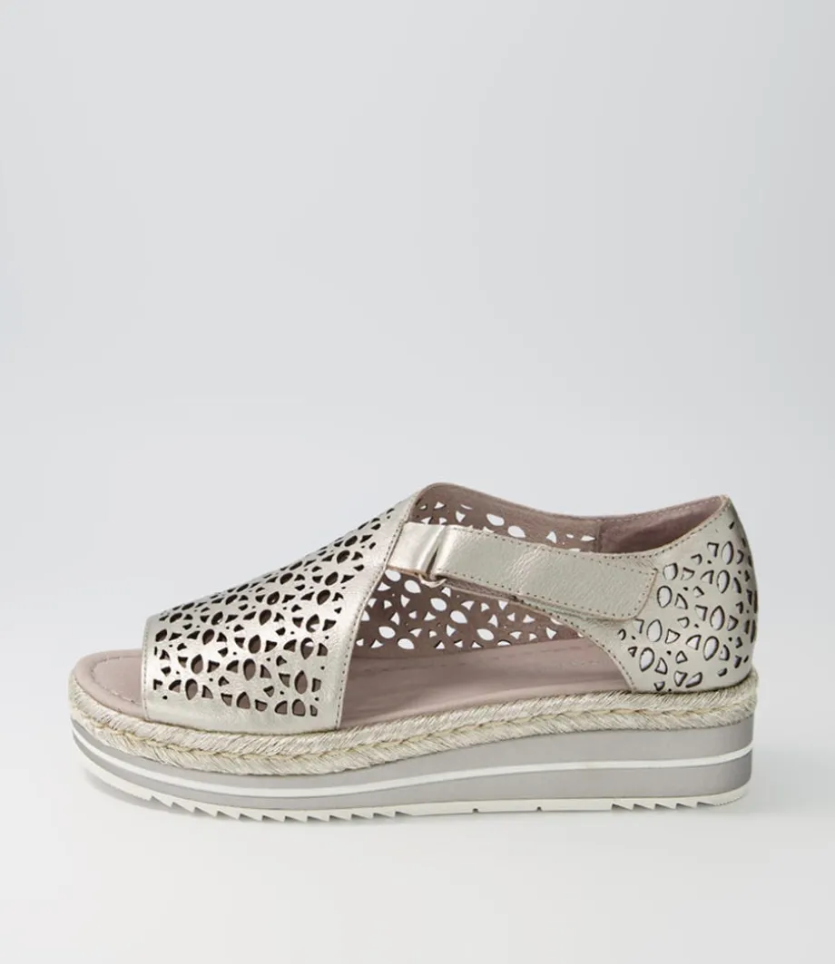Alkiet Argento Argento Rope Leather Espadrilles