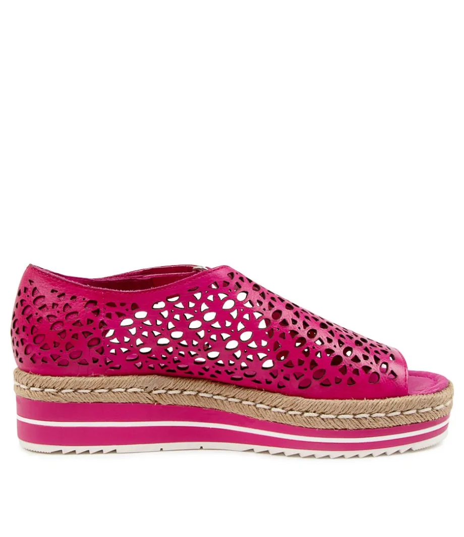 Alkiet Dj Fuchsia Leather