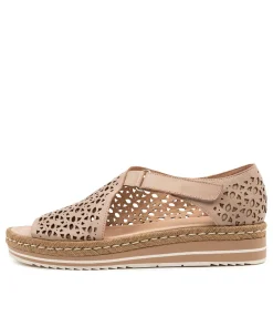 Alkiet Lrg Nude Leather