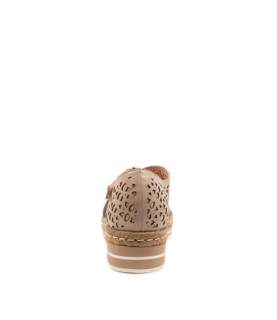 Alkiet Lrg Nude Leather