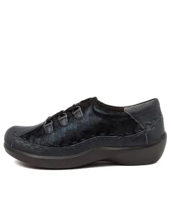 Allsorts M Navy Swirl Lea