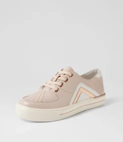 Alona W Dusty Pink White Multi Sneakers