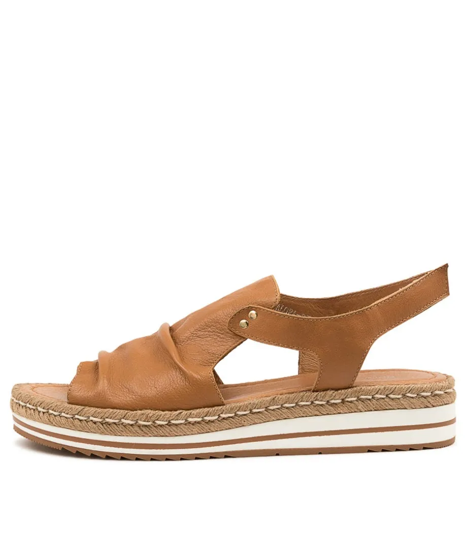 Alora Lrg Dk Tan Leather