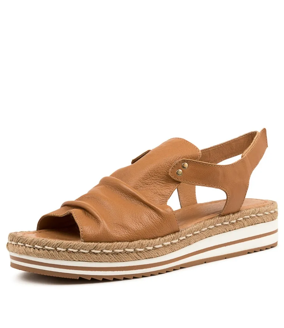 Alora Lrg Dk Tan Leather