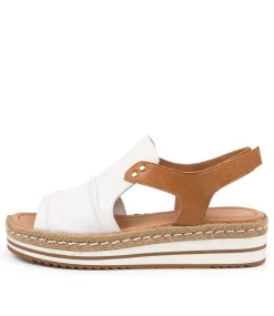 Alora White-Dk Tan
