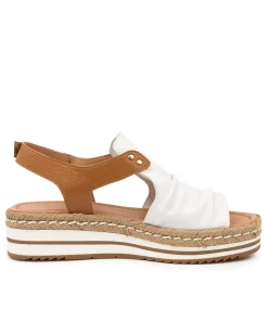 Alora White-Dk Tan