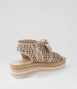 Altona Rose Leather Sandals