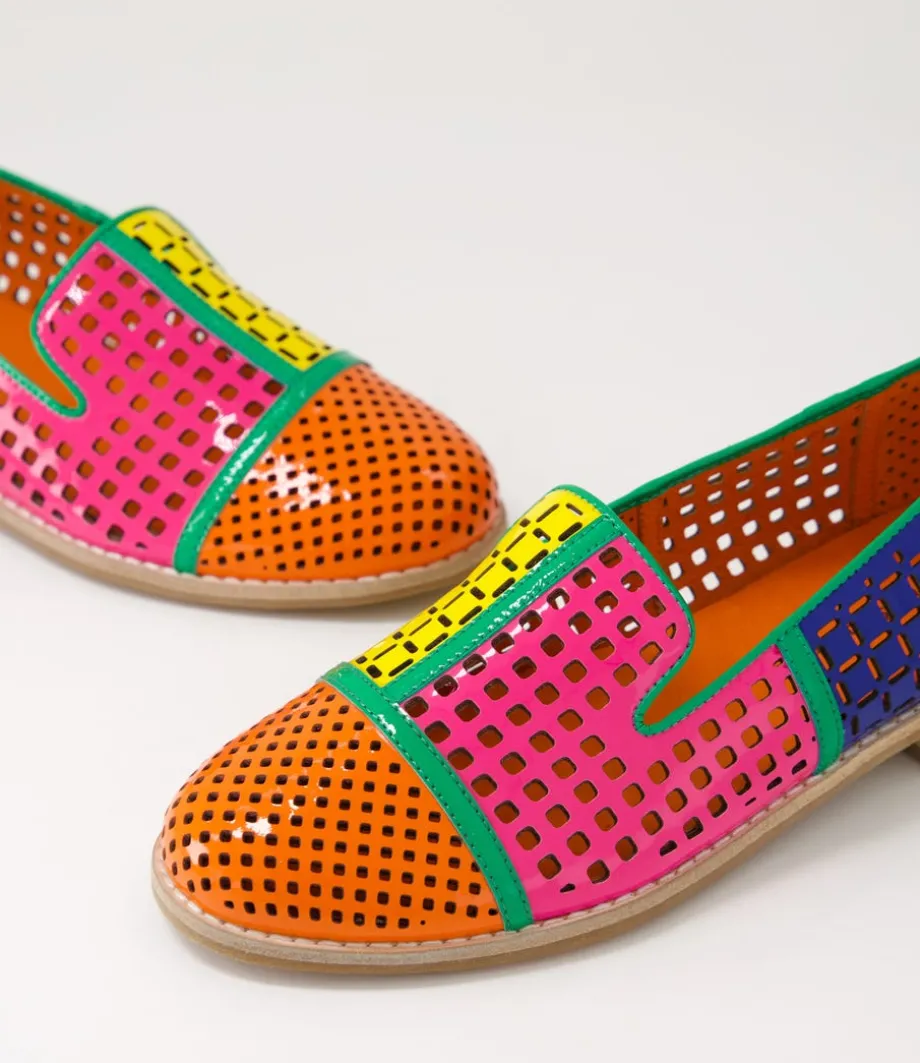 Alycia Bright Multi Patent Loafers