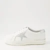 Alysia W White Silver Speckle Multi Sneakers