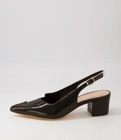 Amedeo Black White Multi Heels