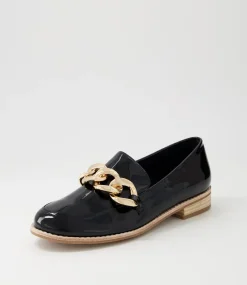 Ampard Black Patent Leather Loafers