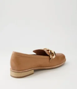 Ampard Cappuccino Leather Loafers