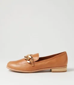 Ampard Lrg Tan Leather Loafers