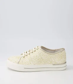 Ashleen W White Multi Sneakers