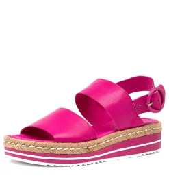 Atha Fuchsia Leather