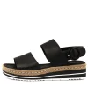 Atha Lrg Black Leather