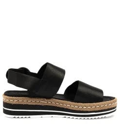 Atha Lrg Black Leather