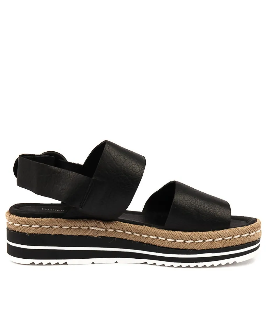 Atha Lrg Black Leather