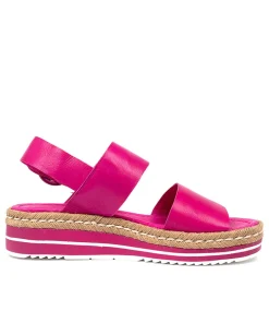 Atha Lrg Fuchsia Leather