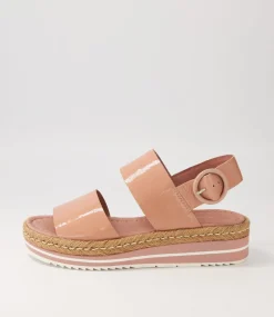 Atha Mushroom Patent Leather Espadrilles