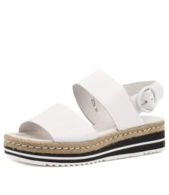 Atha White Leather