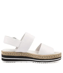 Atha White Leather