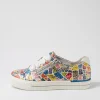 Audry W Bright Metallic Multi Leather Sneakers
