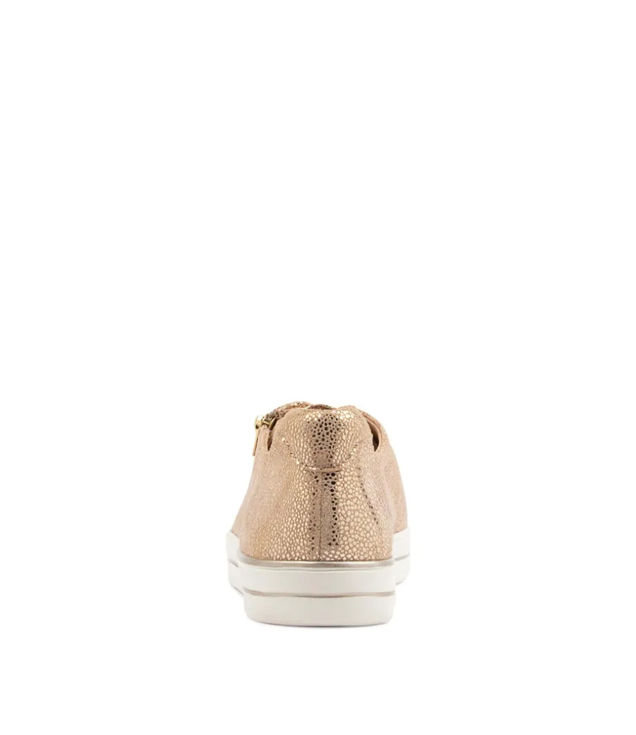 Audry W Champagne Speckle Multi Sneakers